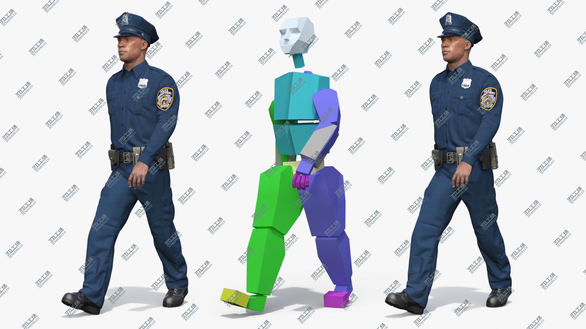 images/goods_img/2021040162/African American NYPD Cop Rigged Fur 3D model/4.jpg